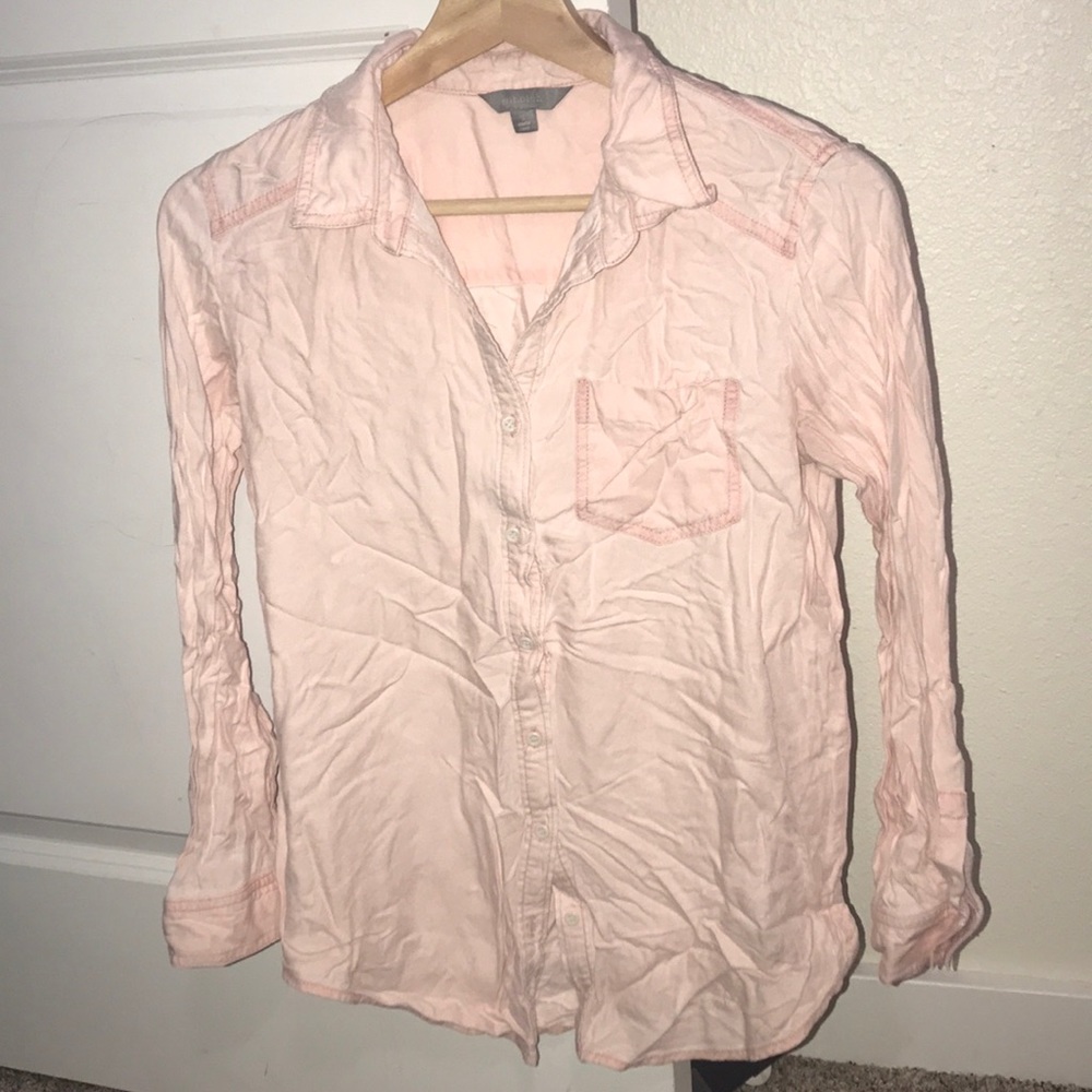 Rubbish button down